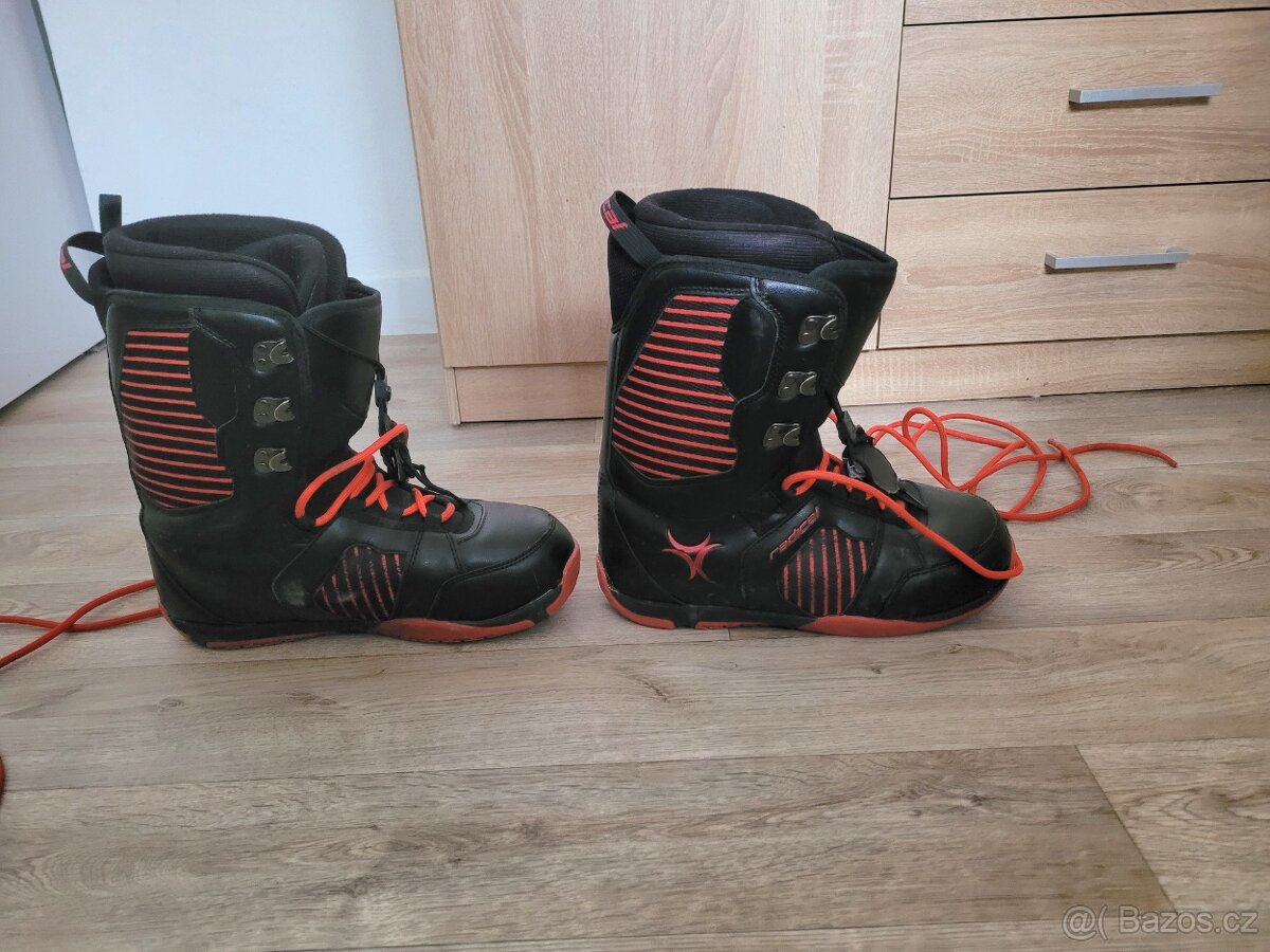 Snowboard Alphanumeric 150cm + boty Radical vel. 44 - 3