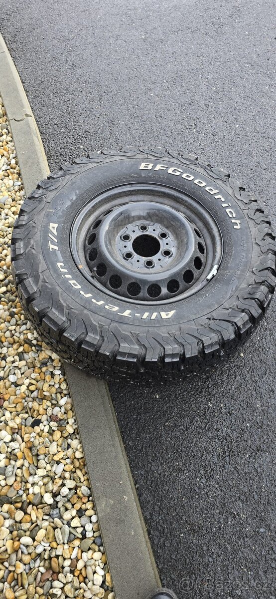 Disky a pneu na MB Sprinter BFGoodrich