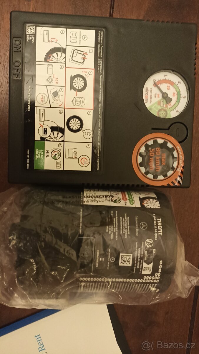 Autokompresor lepící sada Mercedes - 3