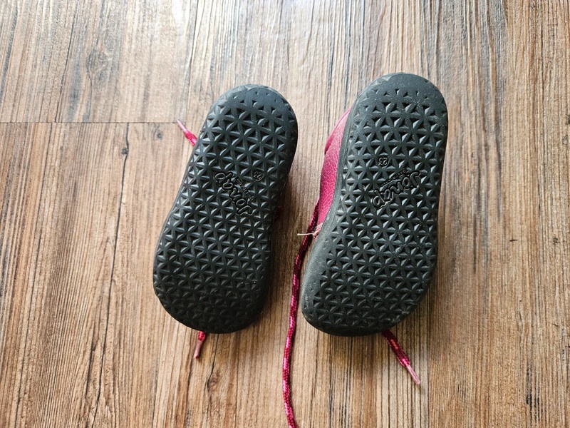 Celoroční barefoot boty Jonap 23 vínové kožené Vnitřní stélk - 3