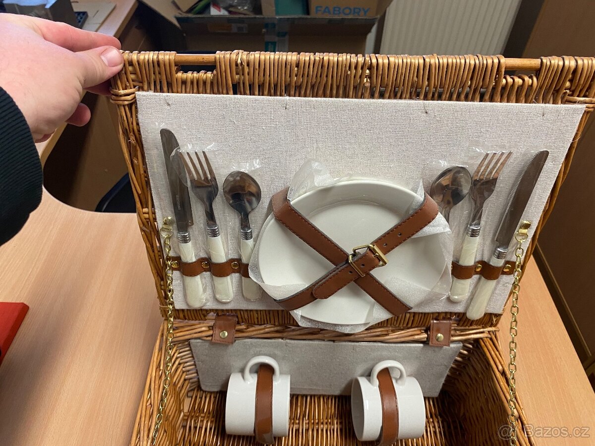 Piknikový košík - nepoužitý - 3
