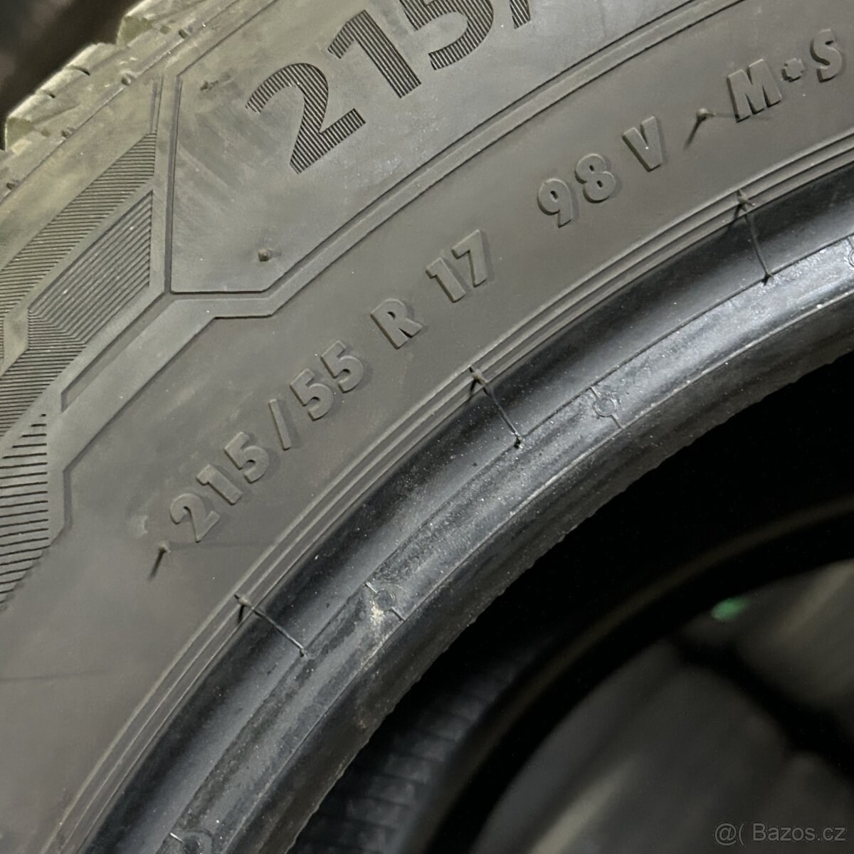 Zimní pneu 215/55 R17 98V XL Barum 6,5mm - 3