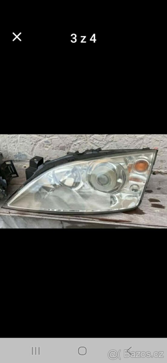 Přední světla Ford Mondeo - 3