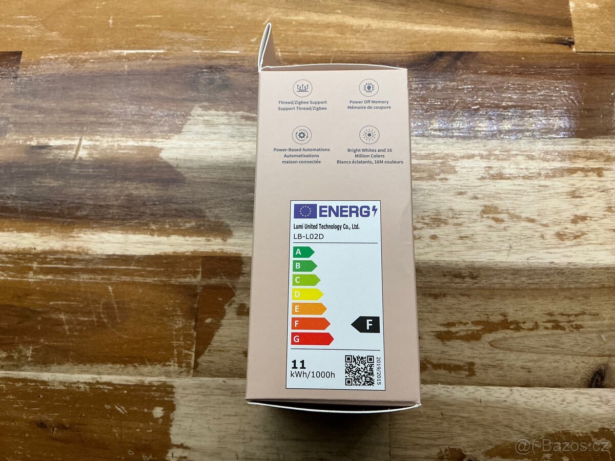 Chytrá RGB LED žárovka Aqara T2 (E27) – Matter & Thread - 3