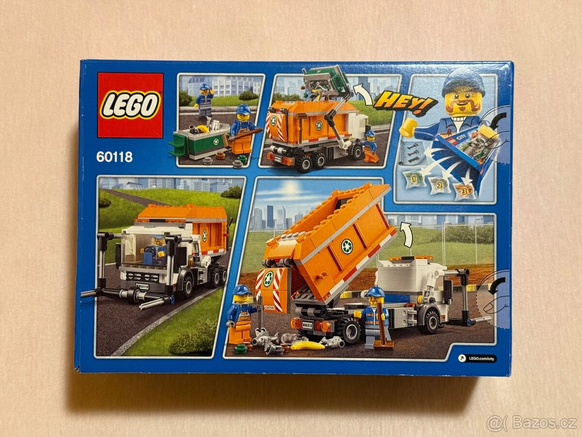 Lego city 60118 - popelářské auto - 3