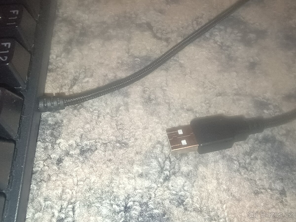 Herní mechanická klávesnice Rapture KILO Red Lineární Switch - 3