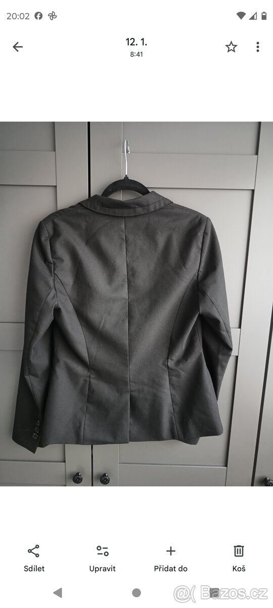 Dámské černé sako - 3