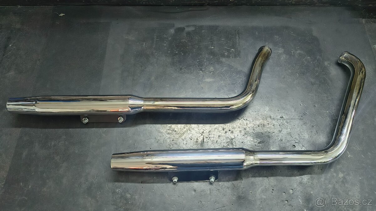 Výfukový systém pro Harley Davidson Softail 84-06 - 3