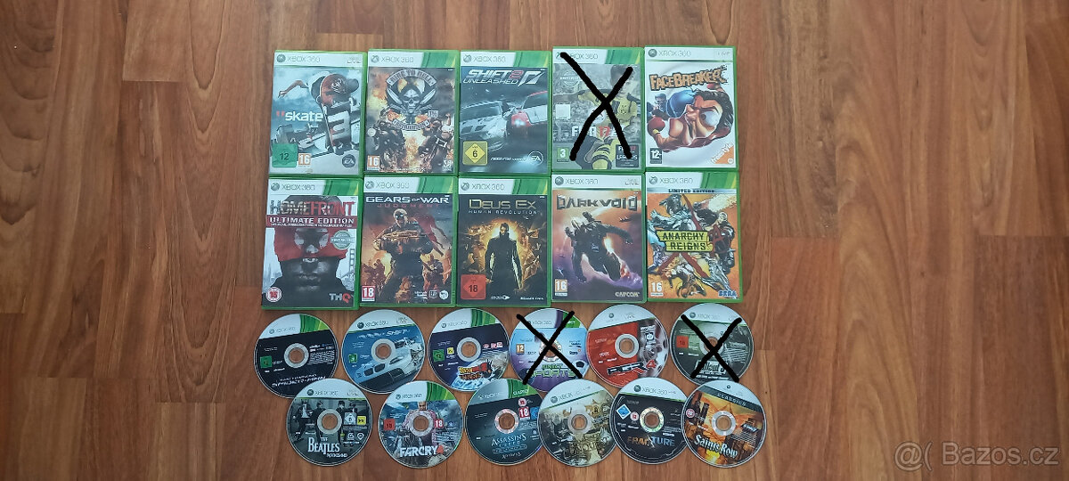 Prodám hry na XBOX 360 - 3