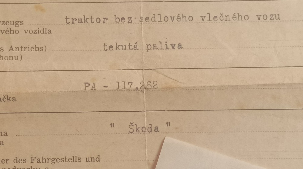 Traktor Škoda TH30 Protektorat predvalecny - 3