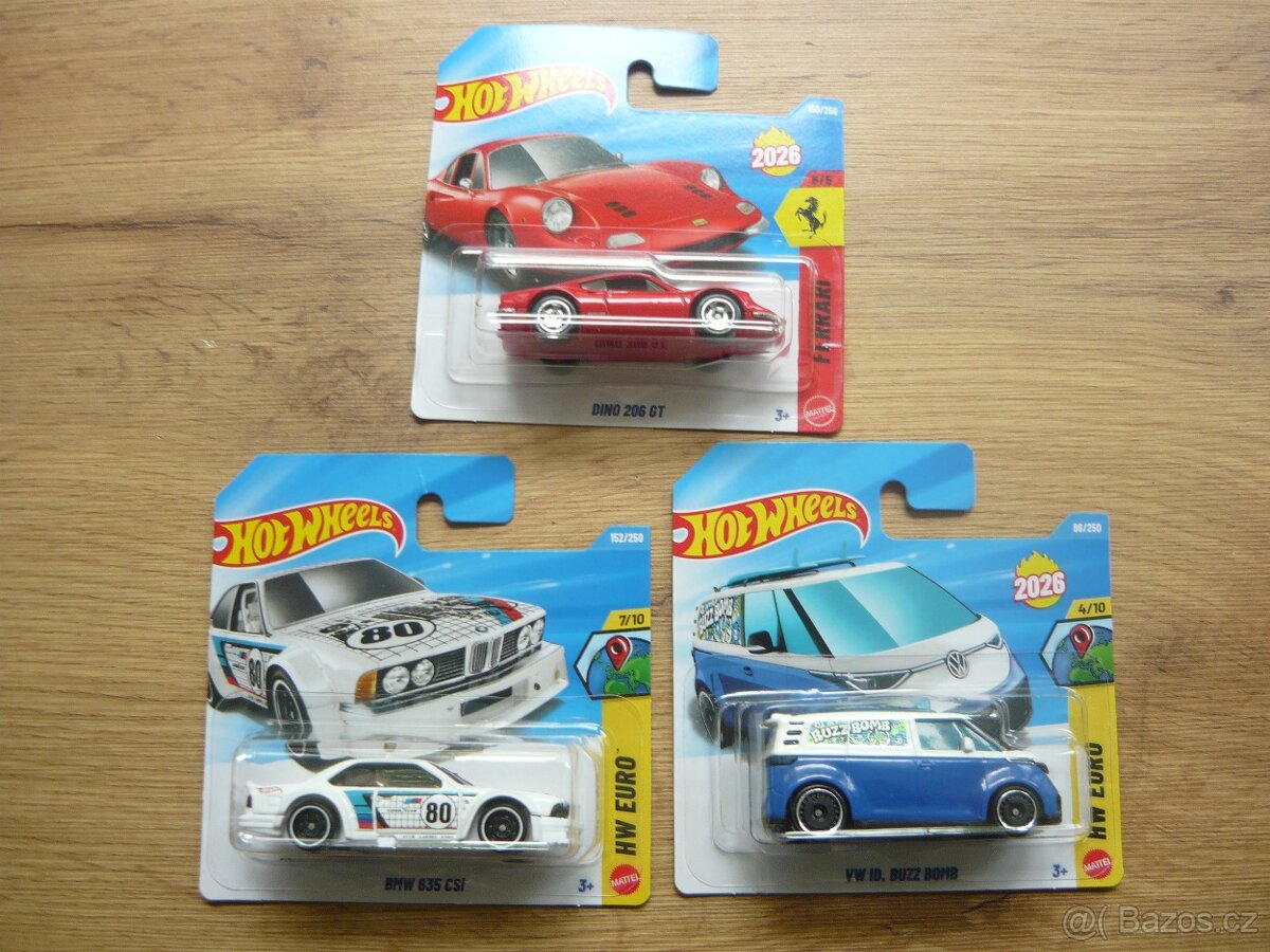 AUTÍČKA HOT WHEELS - 3