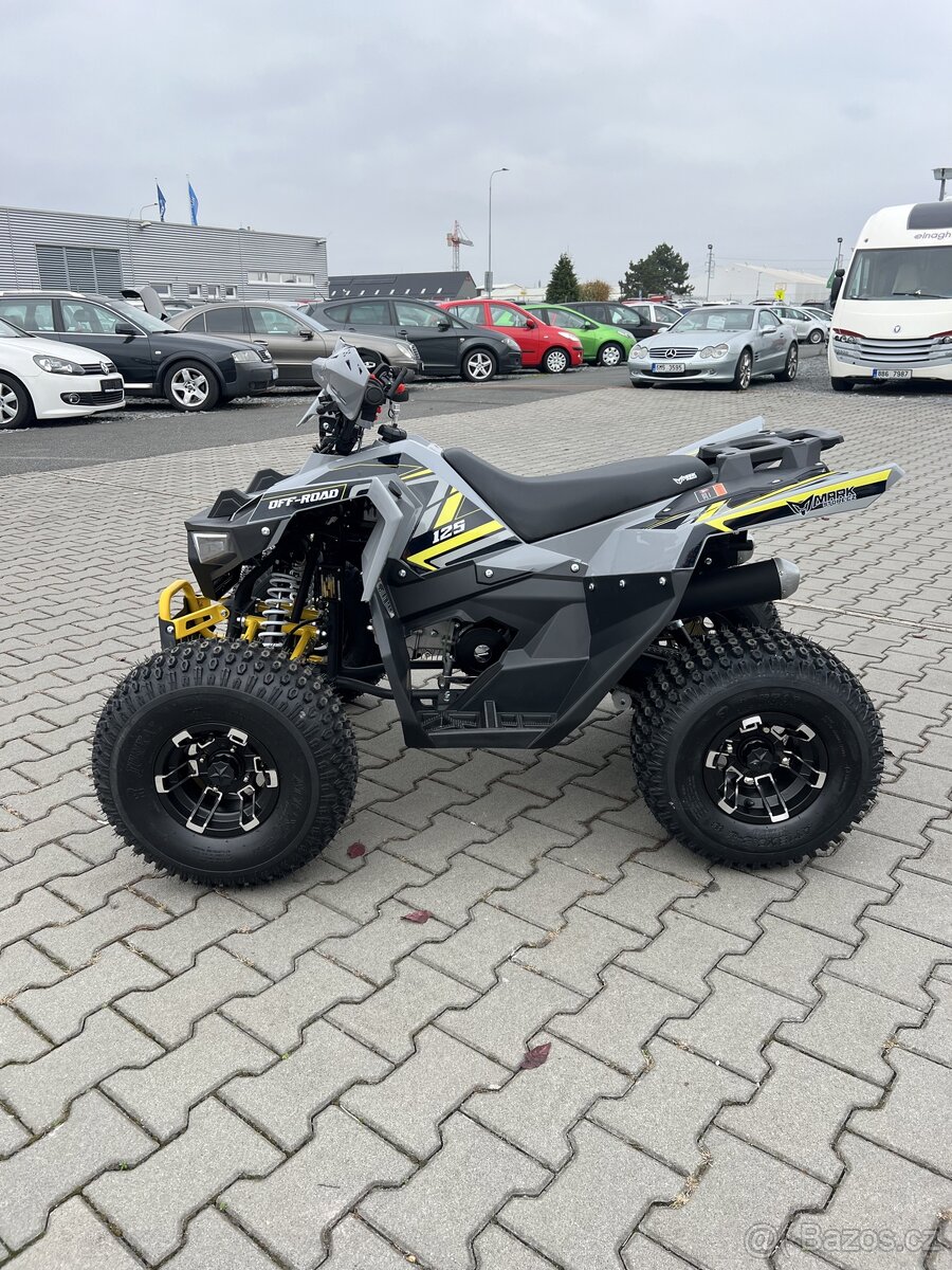 Dětská čtyřkolka FUN 125cc 3G8 - žlutá