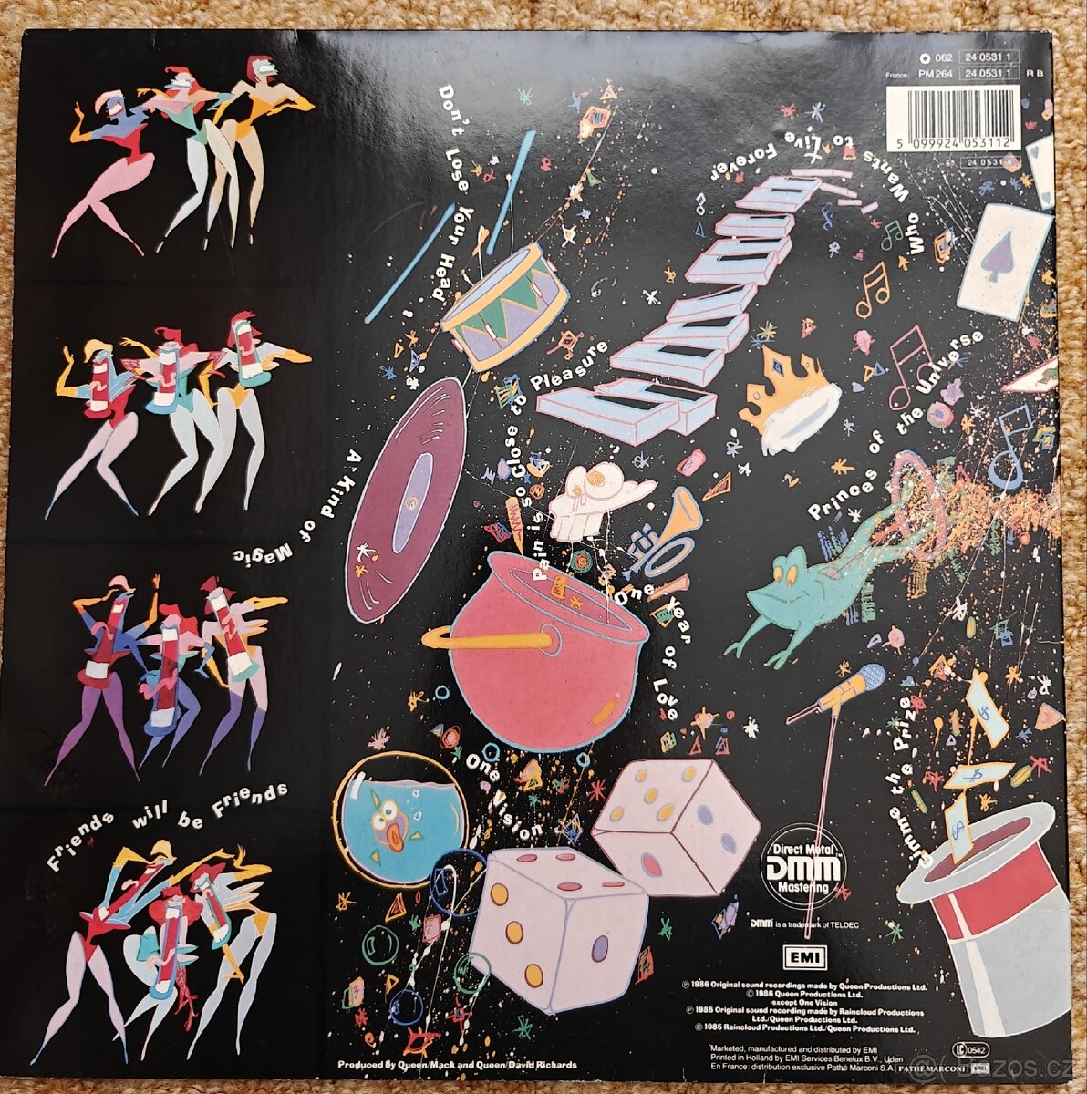 LP deska Queen - A Kind Of Magic (rok 1986) - 3