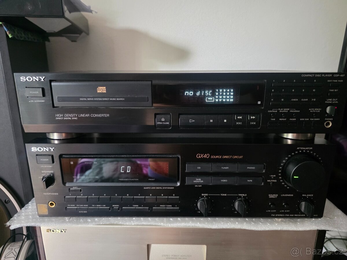 SONY STR GX 40 SONY CDP 497 - 3