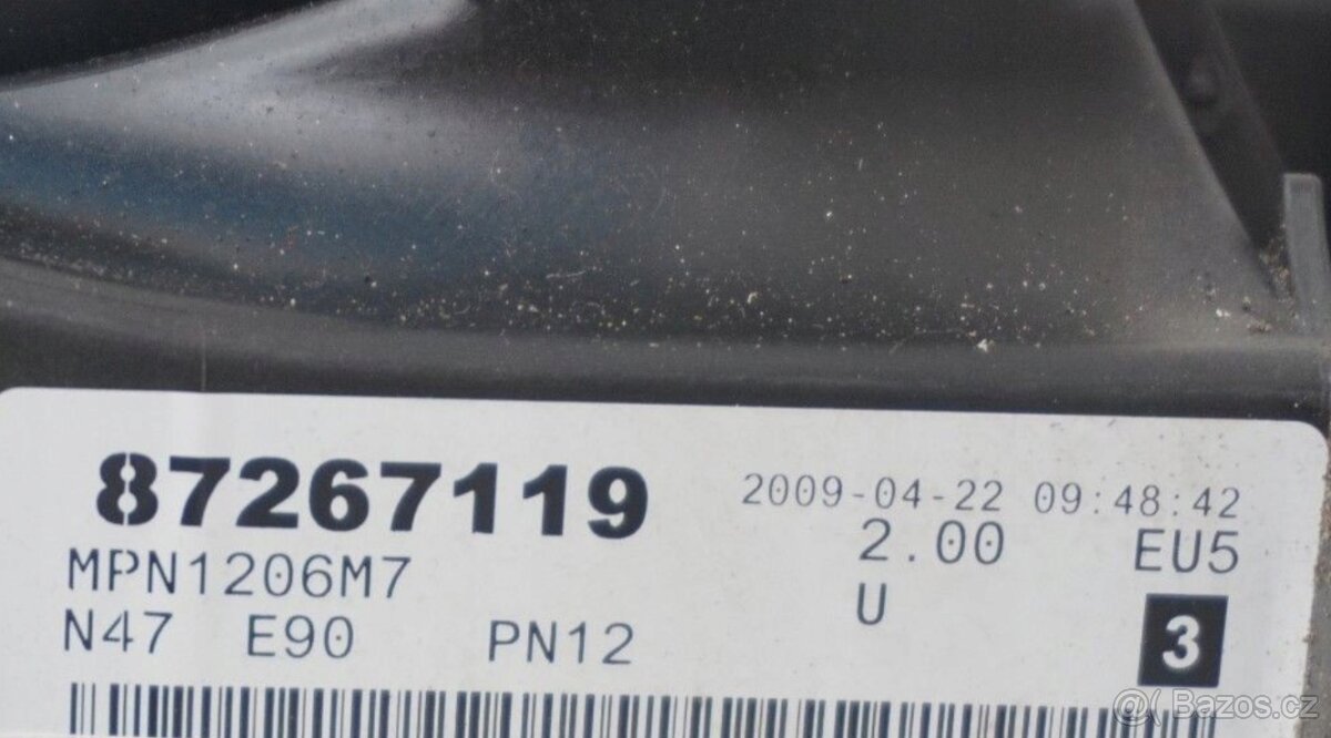 BMW E81 / E82 / E87 /E90 / E91 Motor N47D20 130 kW - 3