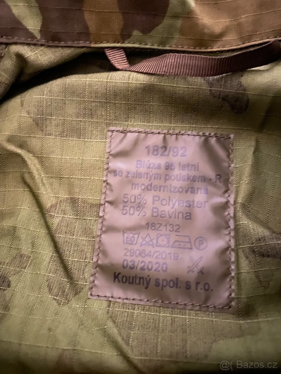 Maskáče letní vz 95 modernizované komplet - 3