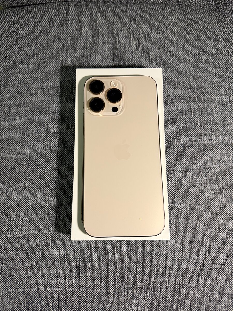 iPhone 16 Pro Max 512GB. Ideálni stav - 3