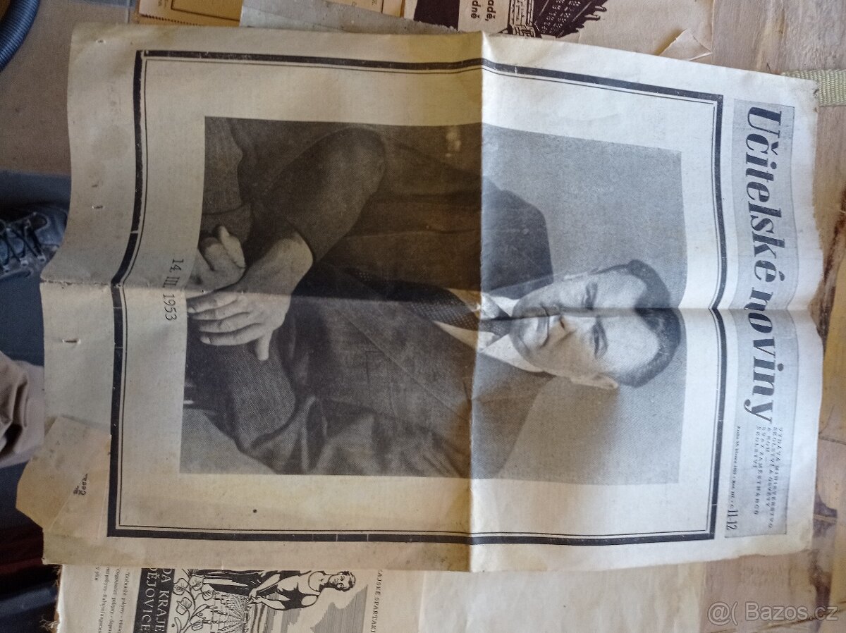 Staré noviny, příručky atd. - 3