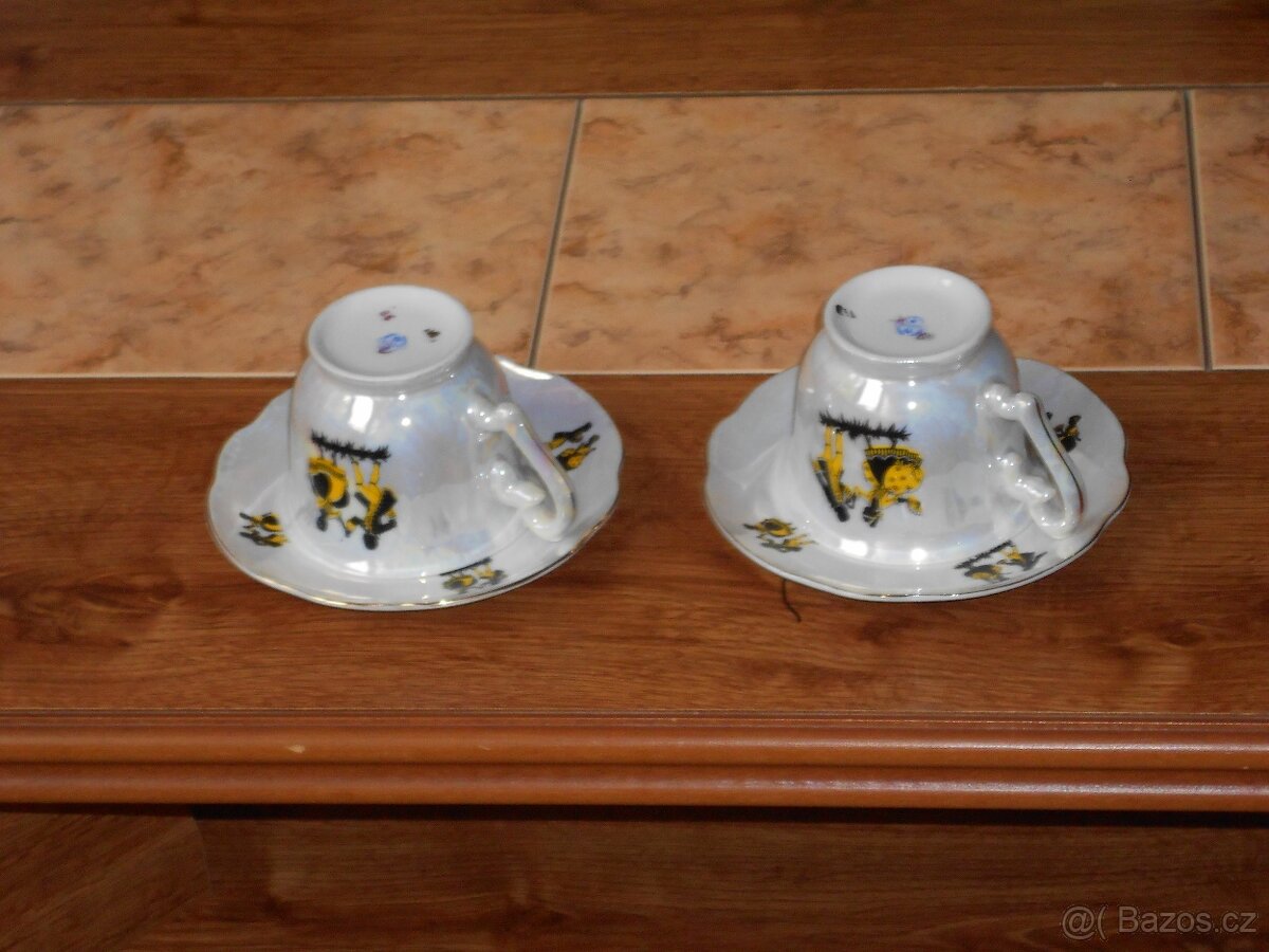 Čajová i kávová souprava - 6ks - 3