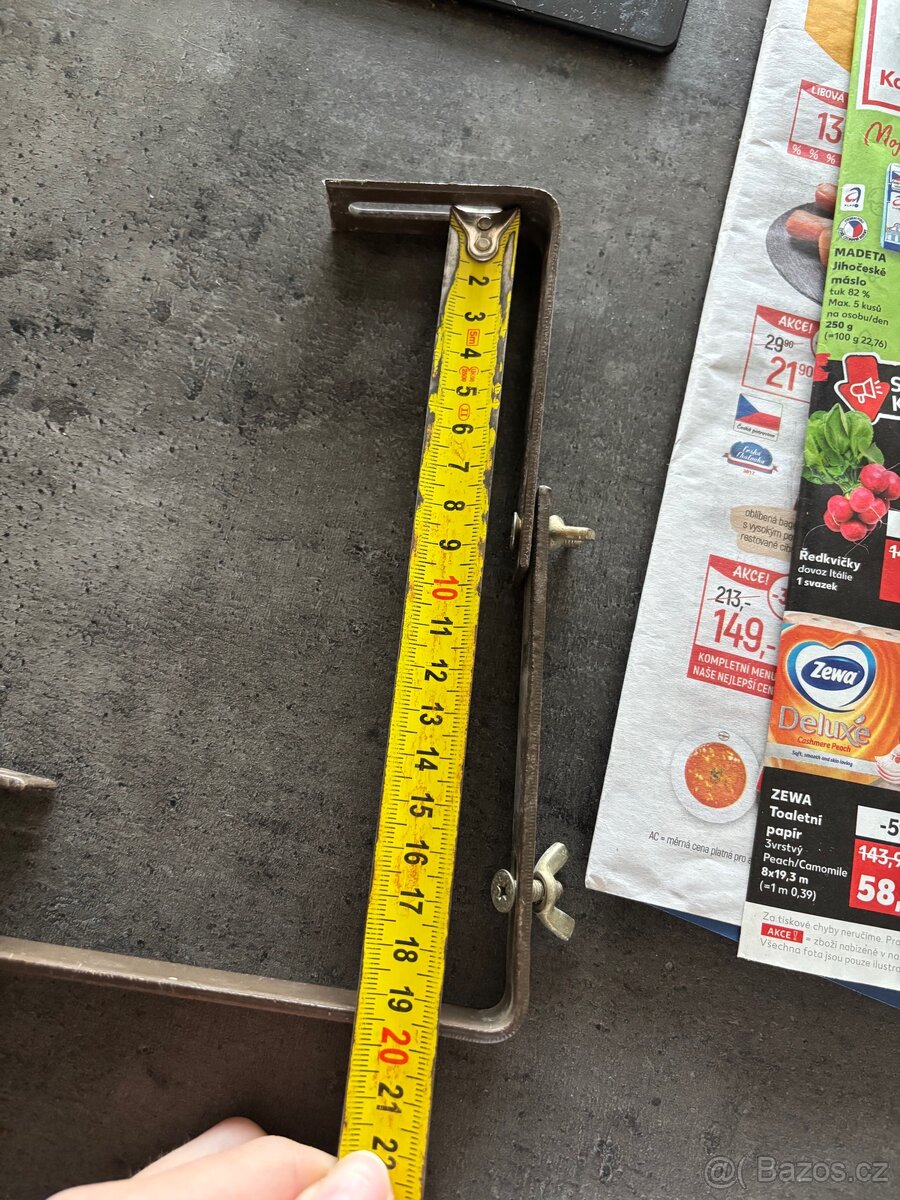 Držák truhlíku držák na truhlíky na zábradlí - 3