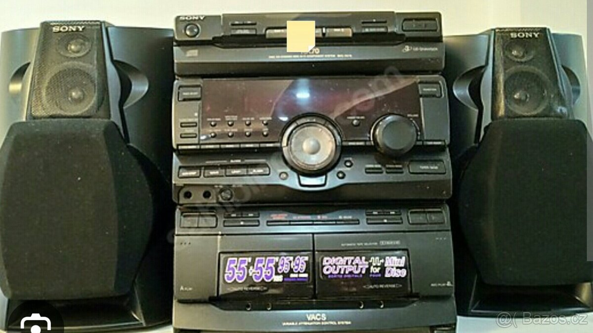 Sony hifi věže LBT MHC apod. - 3