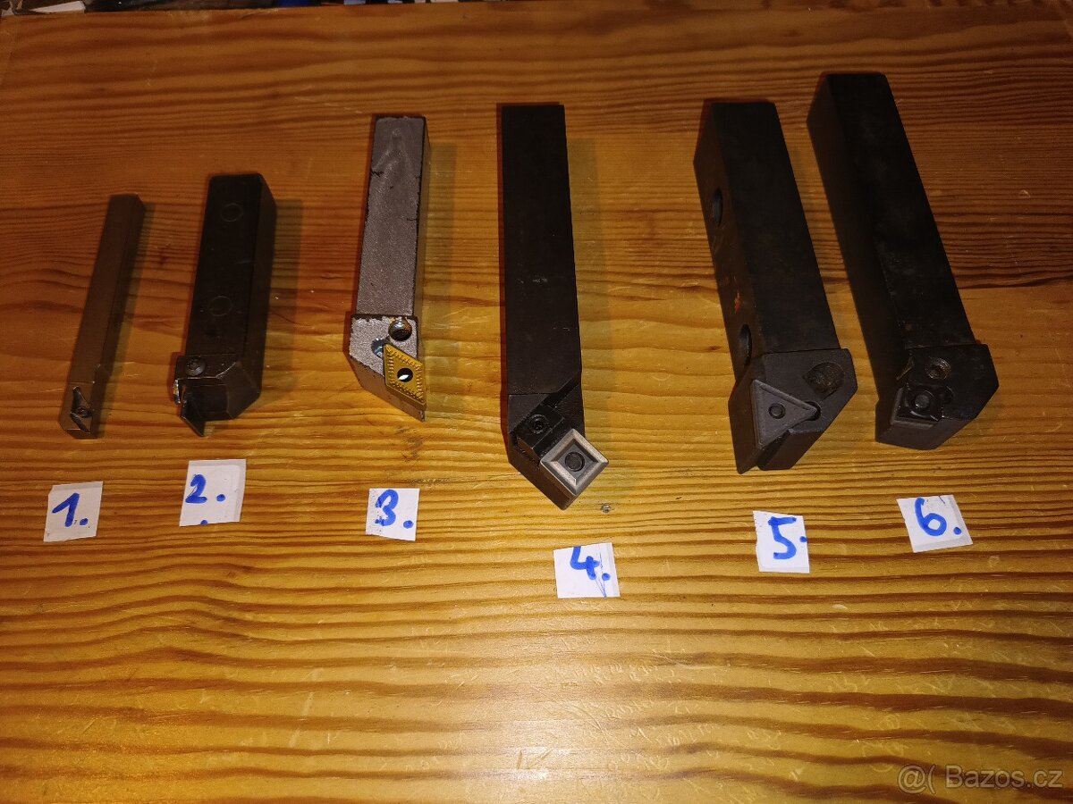 Soustružnické nože. - 3