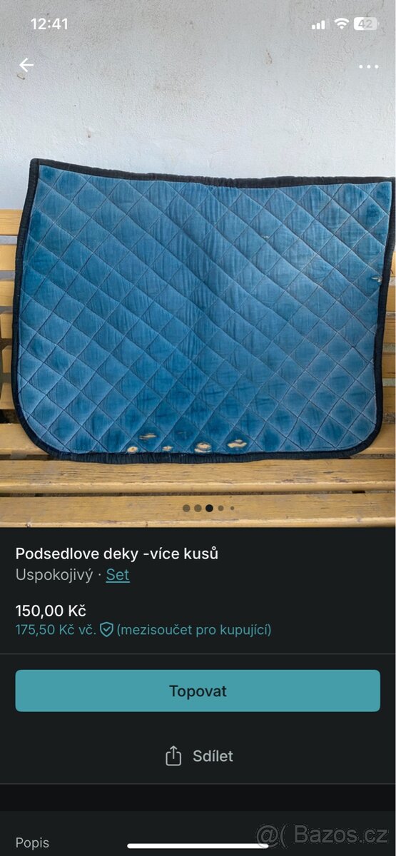 Podsedlové dečky více kusů - 3