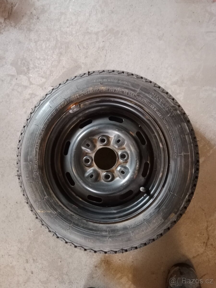 Austin Mini rezervní kolo R12 - 3