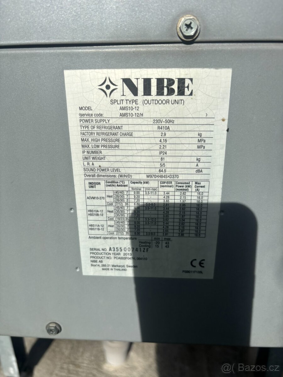 Tepelné čerpadlo NIBE - 3