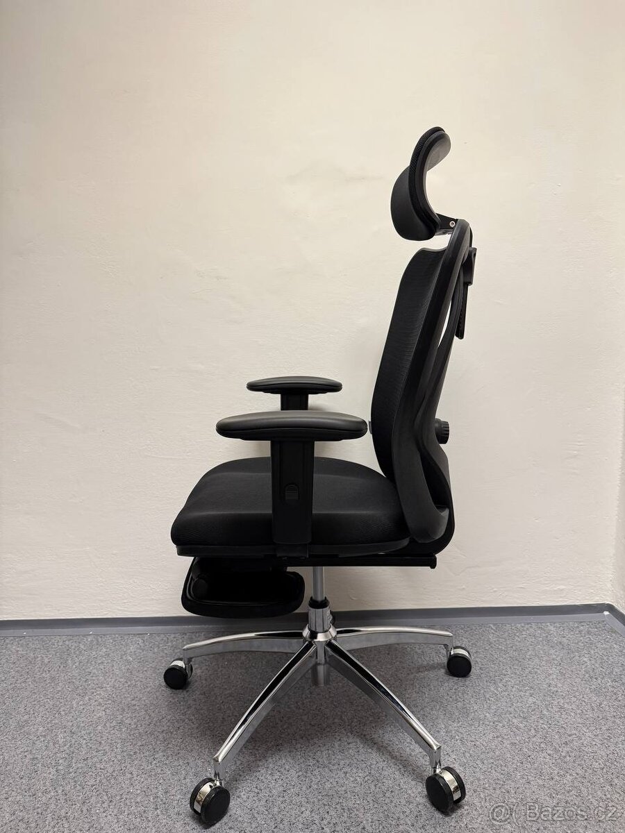 Ergonomická židle Sihoo M18 s výsuvnou opěrkou nohou - 3