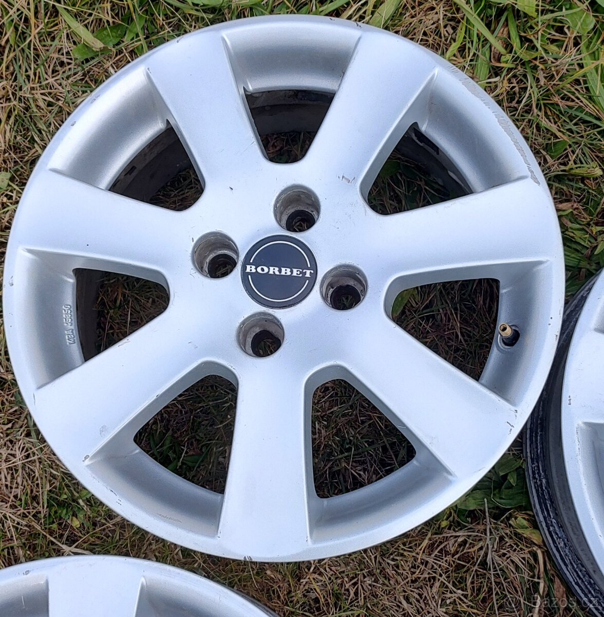 Alu kola Borbet 4x100 R15 - 3