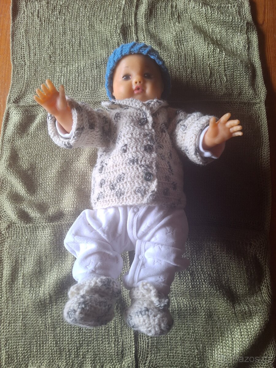 Retro výuková panenka miminko - 3