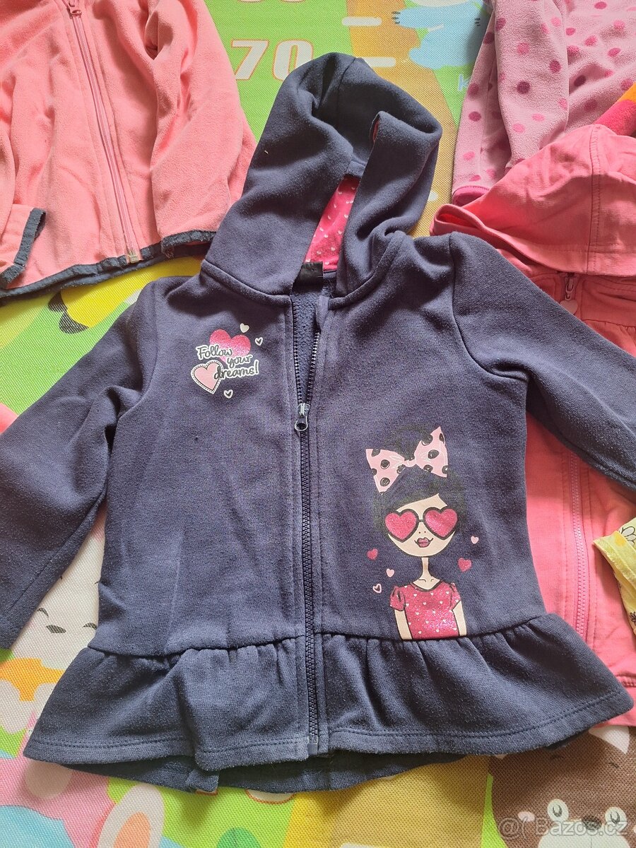 Mikiny 98/104 holčičí - 3
