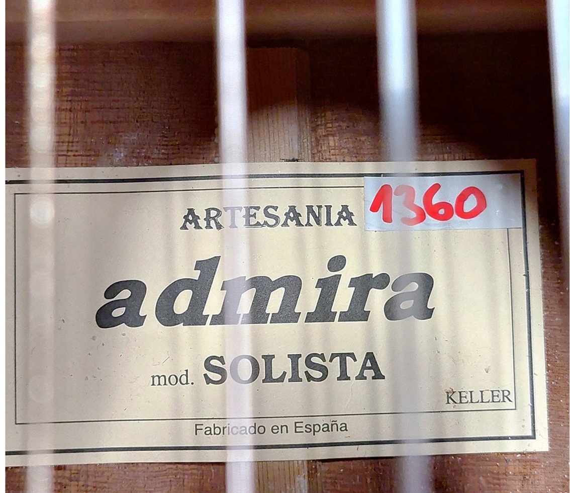 Admira Solista klasická kytara. - 3
