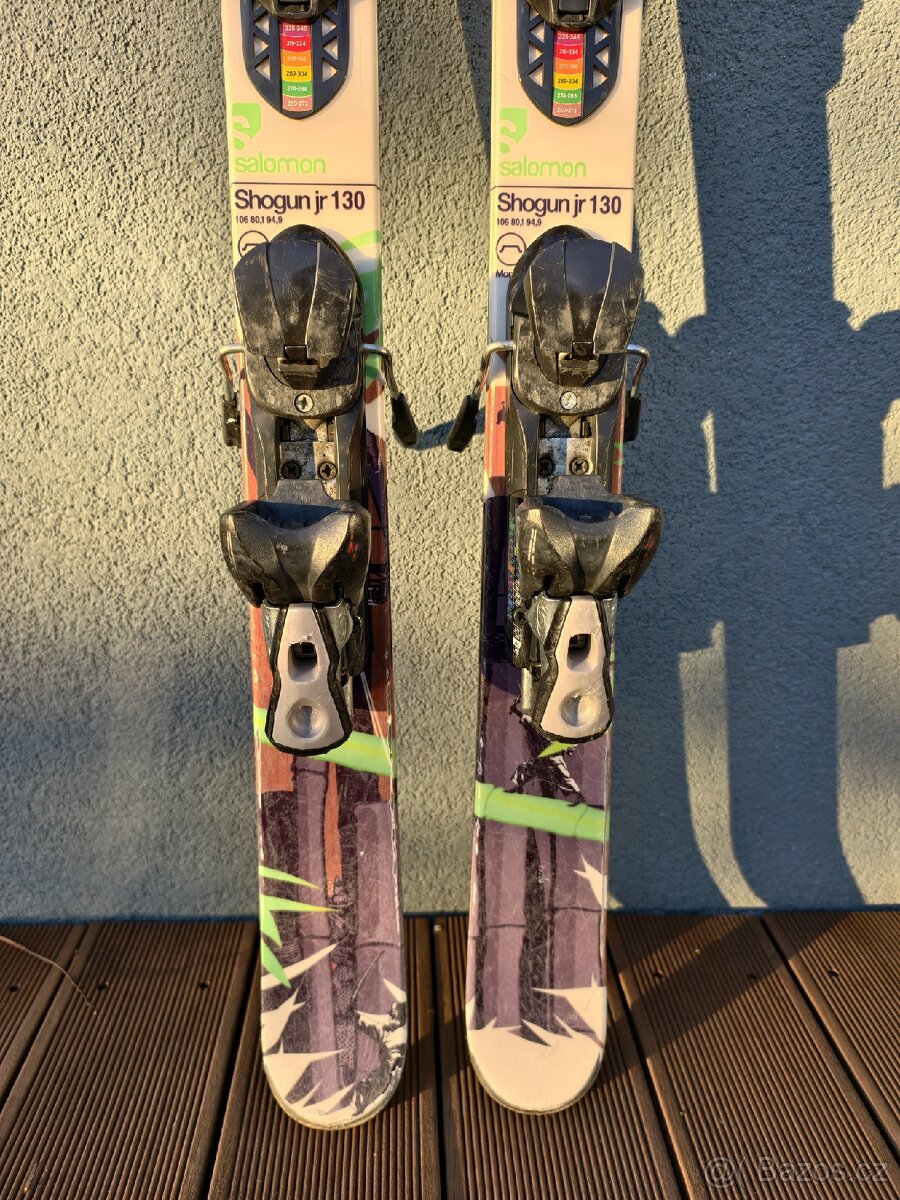 Juniorské lyže Salomon Shogun Jr (130 cm) - 3
