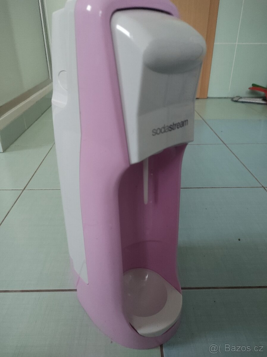 Soda stream(růžový) + bombička - 3