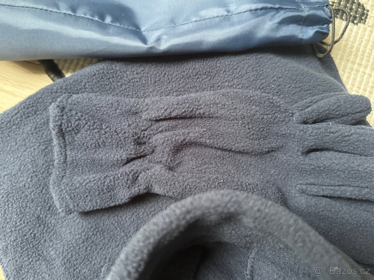 NOVÝ Zimní set rukavice ,šála ,rukavice - 3