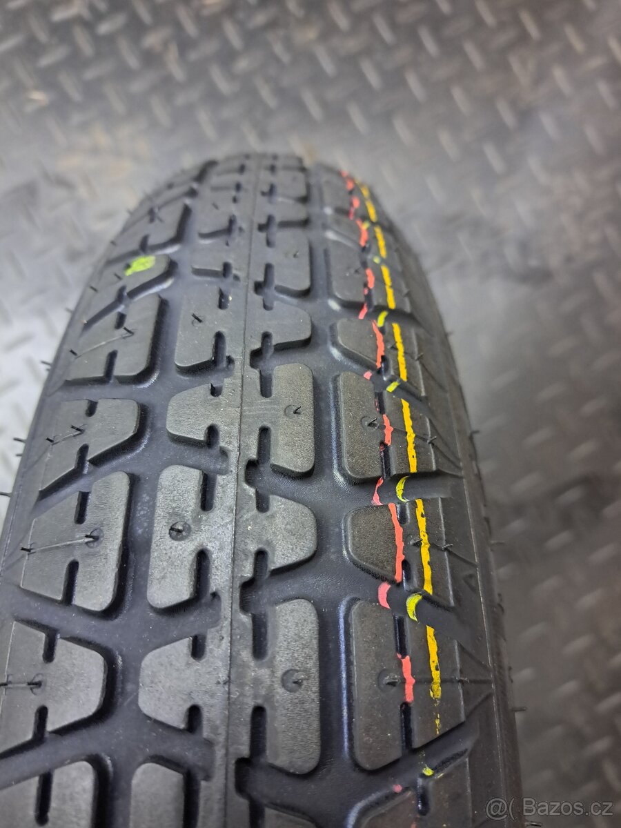 Dojezdové kolo rezerva Toyota Yaris 4x100x54,1 125/70 R16 - 3