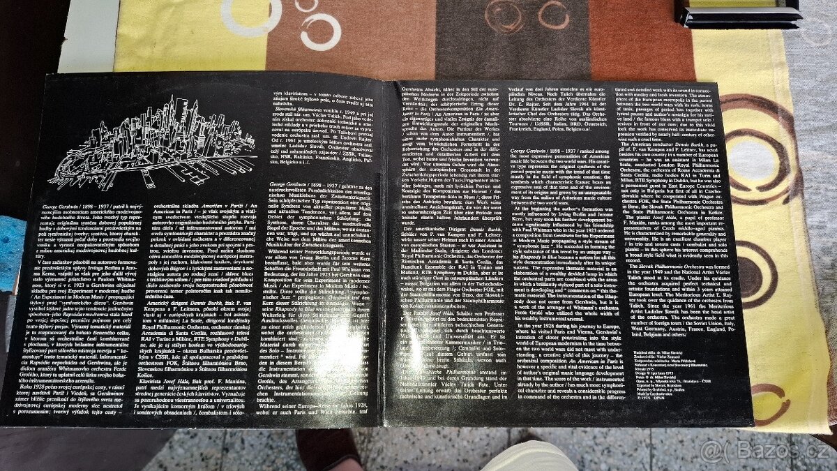 George Gerswin-Rhapsody in blue se Slovenským orchestrem LP - 3