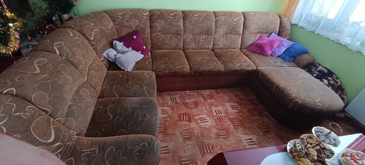 Daruji sedací souprava do U - 3