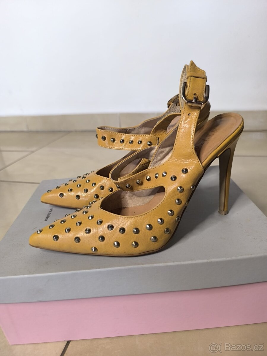 Kožené lodičky vel 36 STROLL - 3