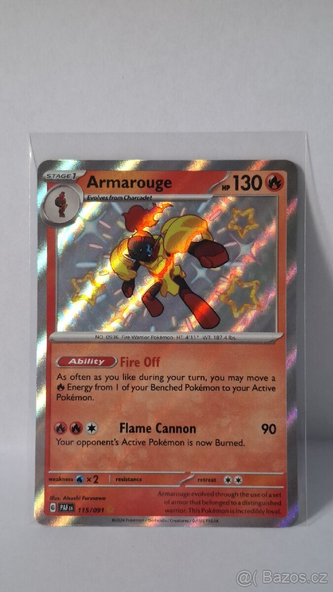 POKEMON Armarouge mini shiny 115/091 - 3