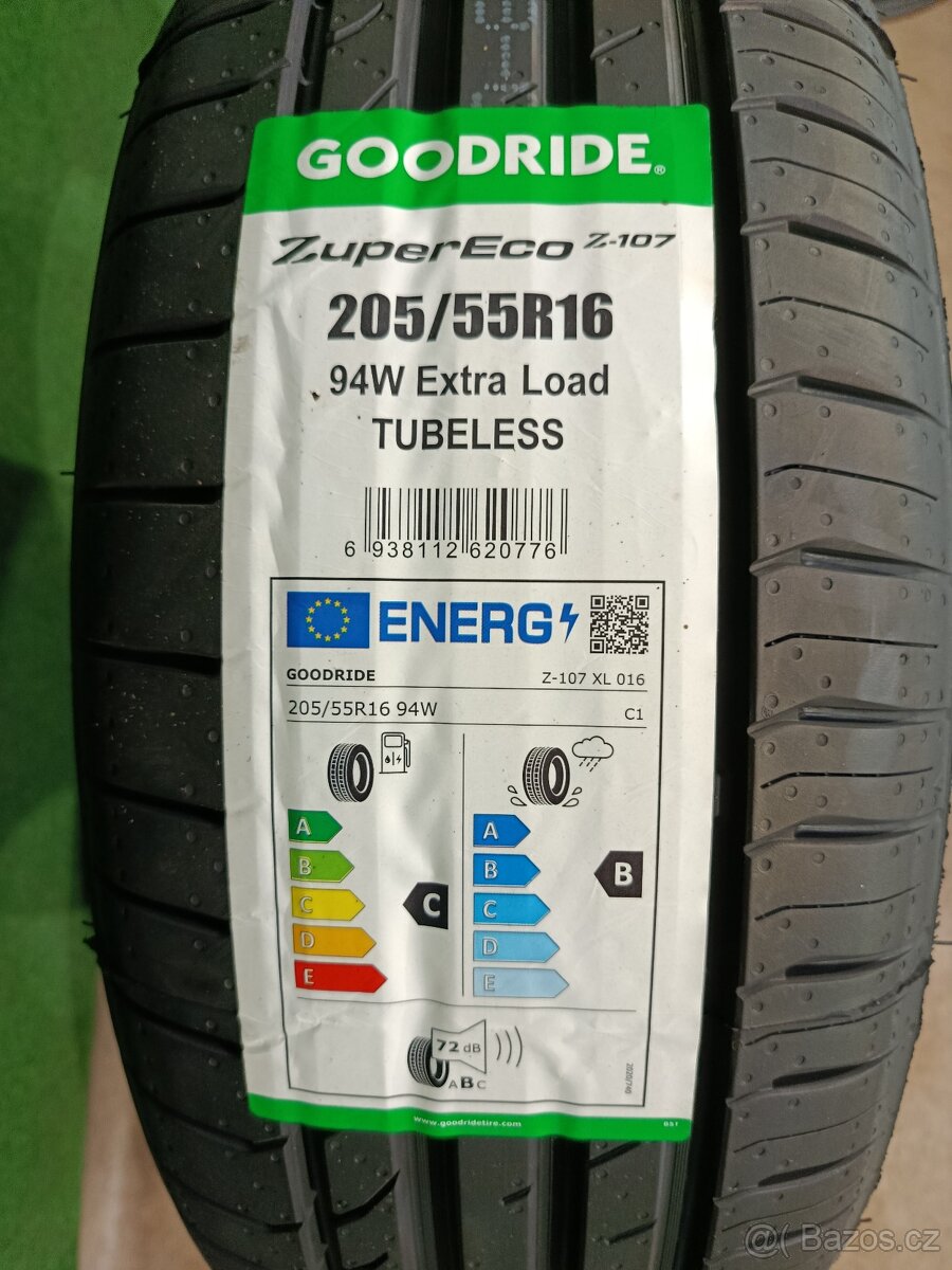 2ks NOVE letni 205/55/16 Goodride - 3
