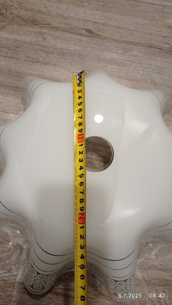 Skleněný krýt na lustr - 3