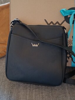 Nová černá cross body kabelka Vuch Neliss - 3