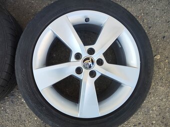 16"letní alu sada Dione 5x100 origo Škoda Rapid Fabia Polo - 3
