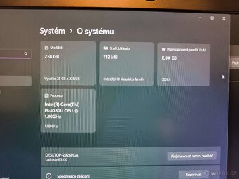 Dell latitude e5550 - 3