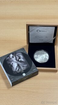 Jan Saudek stříbrná mince LIFE 5oz. - 3
