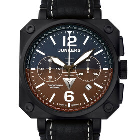 Plně mechanické Junkers Horizon 6702-4 - 42mm - 3