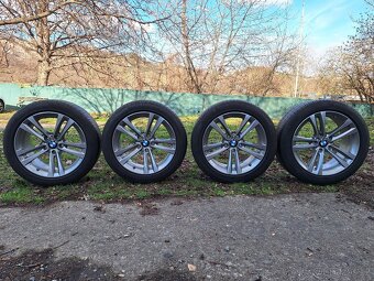 Alu kola 5x120 BMW R18 originál pneu 225/50/18 - 3